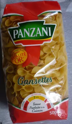 Pâtes Gansettes Panzani 500 g, code 3038350014603