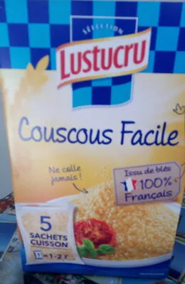 Couscous facile Lustucru 500 g (5 sachets de 100 g), code 3038352707602