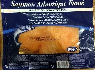 Saumon Atlantique Fumé DELABLI 200 g, code 3038680056601