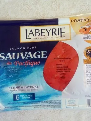 Saumon fumé sauvage du pacifique Labeyrie , code 3067163637396