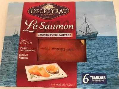 Le Saumon saumon fumé sauvage Delpeyrat , code 3067163638652