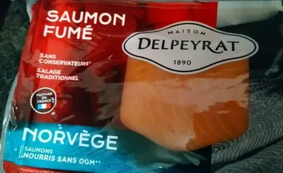 Saumon Fumé sans OGM Delpeyrat , code 3067163648057