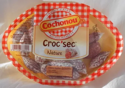Croc'sec Nature Cochonou, Jean Caby 120 g, code 3071508788001