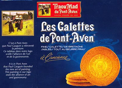Les Galettes de Pont-Aven Traou Mad 33 g (4 biscuits), code 3106130000204