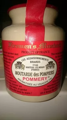 Pommery, firemen's mustard Pommery 250g, code 3158697781270