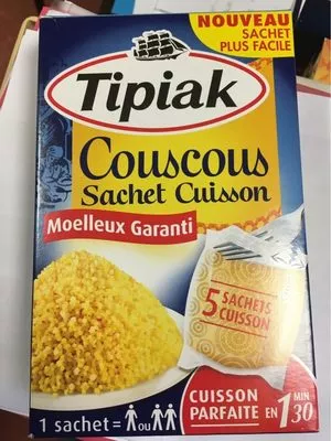 Couscous sachet cuisson Tipiak 500 g (5 sachets), code 3165440006702