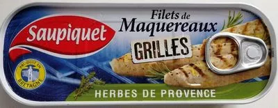 Filets de maquereaux grillés - Herbes de Provence Saupiquet 120 g, code 3165950216080