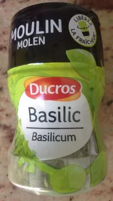Moulin basilic Ducros 6 g, code 3166296204311