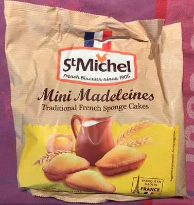 Mini madeleines traditional french sponge cakes st michel 175 g, code 3178530402353