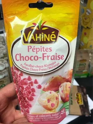 Pepites choco fraise Vahiné 100 g, code 3179142057191