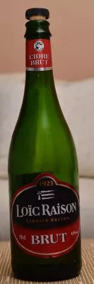 Cidre Brut Loïc Raison 75 cl, code 3186630000973