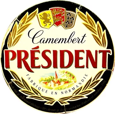 Camembert Président 250 g, code 3228020481426