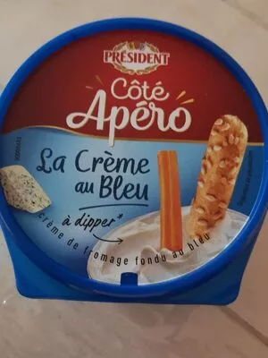 Côté Apéro - La Crème au Bleu à dipper Président 125 g, code 3228023180159