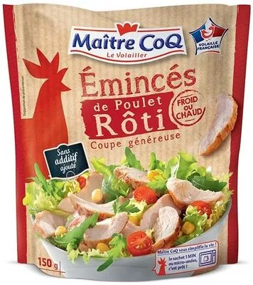 Emincés de poulet rôti Maître Coq 150 g, code 3230890155529