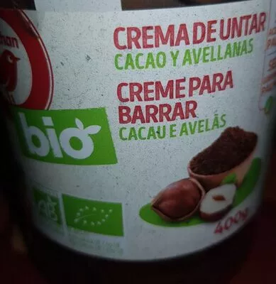 Crema de untar cacao y avellanas Auchan Bio, Auchan 400 g, code 3245678055977