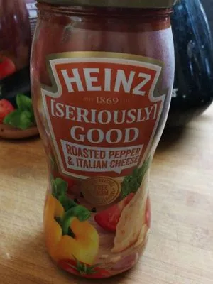 Seriously good roasted pepper&italien cheese Heinz , code 3250391025084