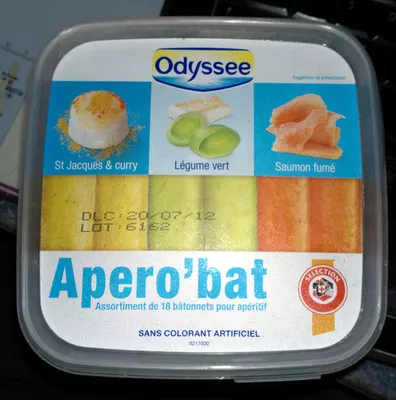 Apéro'bat  selection Intermarché, Odyssee 300 g, code 3250391546831