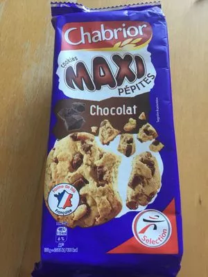 Cookies Maxi Pépites chocolat le paquet de 184 g Chabrior , code 3250392259624