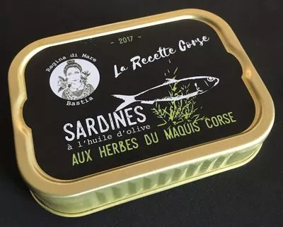 Sardines aux Herbes du Maquis Corse  , code 3251870003258