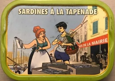 Sardines à la Tapenade La Bonne Mer 115 g (65 g égoutté), code 3251870006778