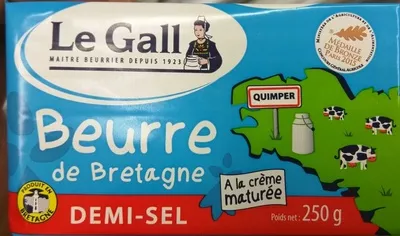 Beurre de Bretagne Demi-Sel Le Gall 250 g, code 3252920012459