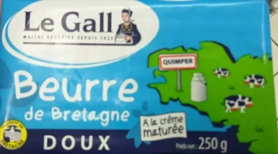 Beurre de Bretagne Doux  Le Gall 250 g, code 3252920312405