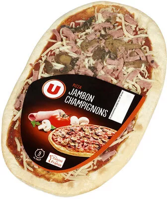 Pizza au jambon et aux champignons U 200 g, code 3256224059776