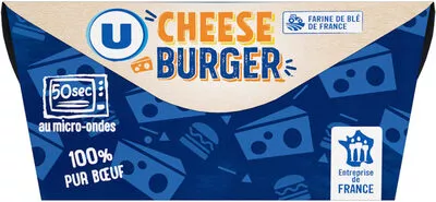 Cheese burger U 145 g, code 3256226092962