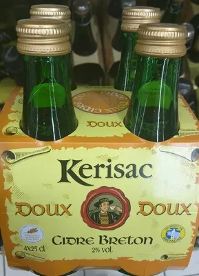 Cidre Breton Doux Kerisac 100 cl (4 x 25 cl), code 3260420261260