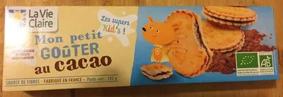 Mon Petit Goûter au Cacao La Vie Claire, Les Super Kid's 185 g, code 3266191085739