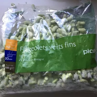 Flageolets Verts Fins Picard 600 g e, code 3270160595303