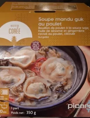Soupe Mandu guk au poulet picard 350 g, code 3270160861958