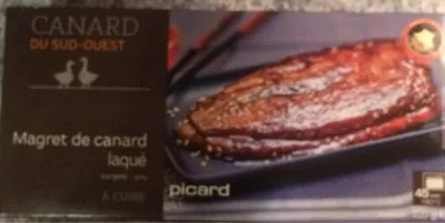 Magret de canard laqué Picard 320 g e, code 3270160882625