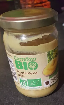 Moutarde de Dijon bio Carrefour Bio, Carrefour 200 g, code 3270190136880