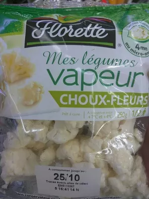 Mes légumes Vapeur Choux Fleurs Florette 250g, code 3280221503079