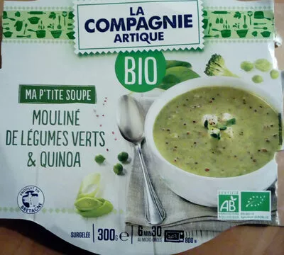 Mouliné de legumes verts & Quinoa la compagnie artique 300 g, code 3289476000159