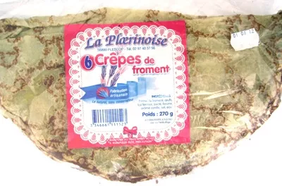 6 crêpes de froment La Ploerinoise 270 g e (6 * 45 g), code 3346661111523