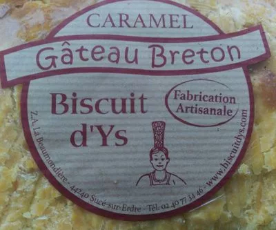 Gâteau Breton - Caramel au Beurre Salé Biscuit d'Ys , code 3353630000153