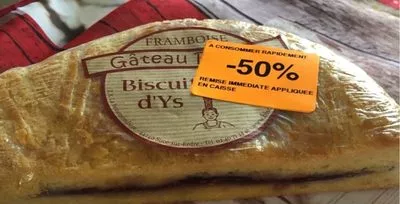 Gâteau Breton Framboise Biscuit d'Ys 400 g, code 3353630000214