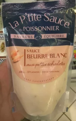 Sauce Beurre Blanc La P'tite Sauce du Poissonnier 200 g, code 3368270074556