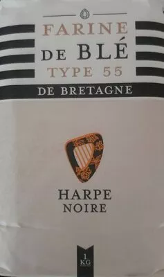 Farine de blé type 55 de bretagne  harpe noir  , code 3387720000150