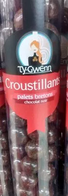 Croustillants Palets Bretons Chocolat Noir Ty-Gwenn 180 g, code 3389090020479
