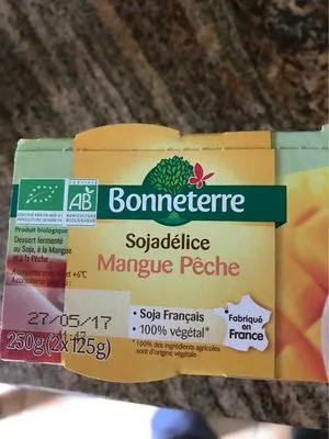 Sojadelice mangue pêche Bonneterre , code 3396410051198