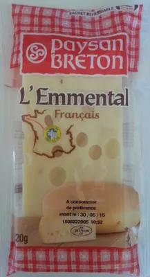 L'Emmental Français Paysan Breton 220 g, code 3412290023800