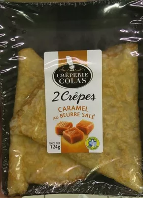 Crêpes Caramel au beurre salé Creperie colas 124g (x2), code 3413900002673