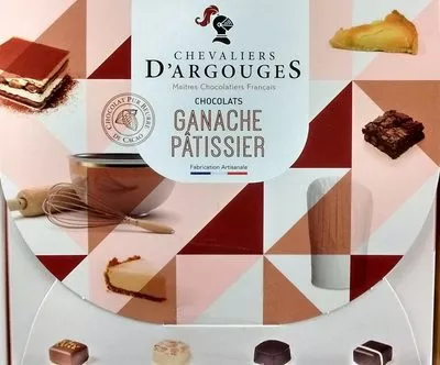 Chocolats Ganache Pâtissier Chevaliers d'Argouges 155 g, code 3421371518081
