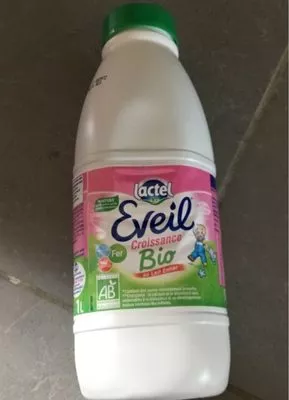 Eveil croissance bio au lait entier Lactel , code 3428274090010