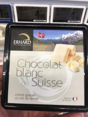 Glace Chocolat Blanc de Suisse Erhard 350 ml / 196 g, code 3428420003789