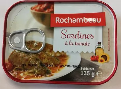 Sardines à la Tomate Rochambeau 135 g, code 3439495007145