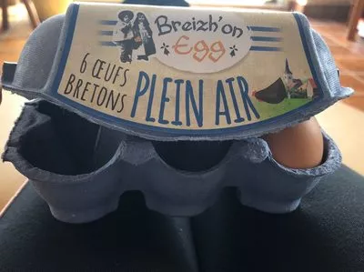 6 Oeufs Plein Air Breizh'on Egg Breizh' on egg 6 œufs, code 3441581468051